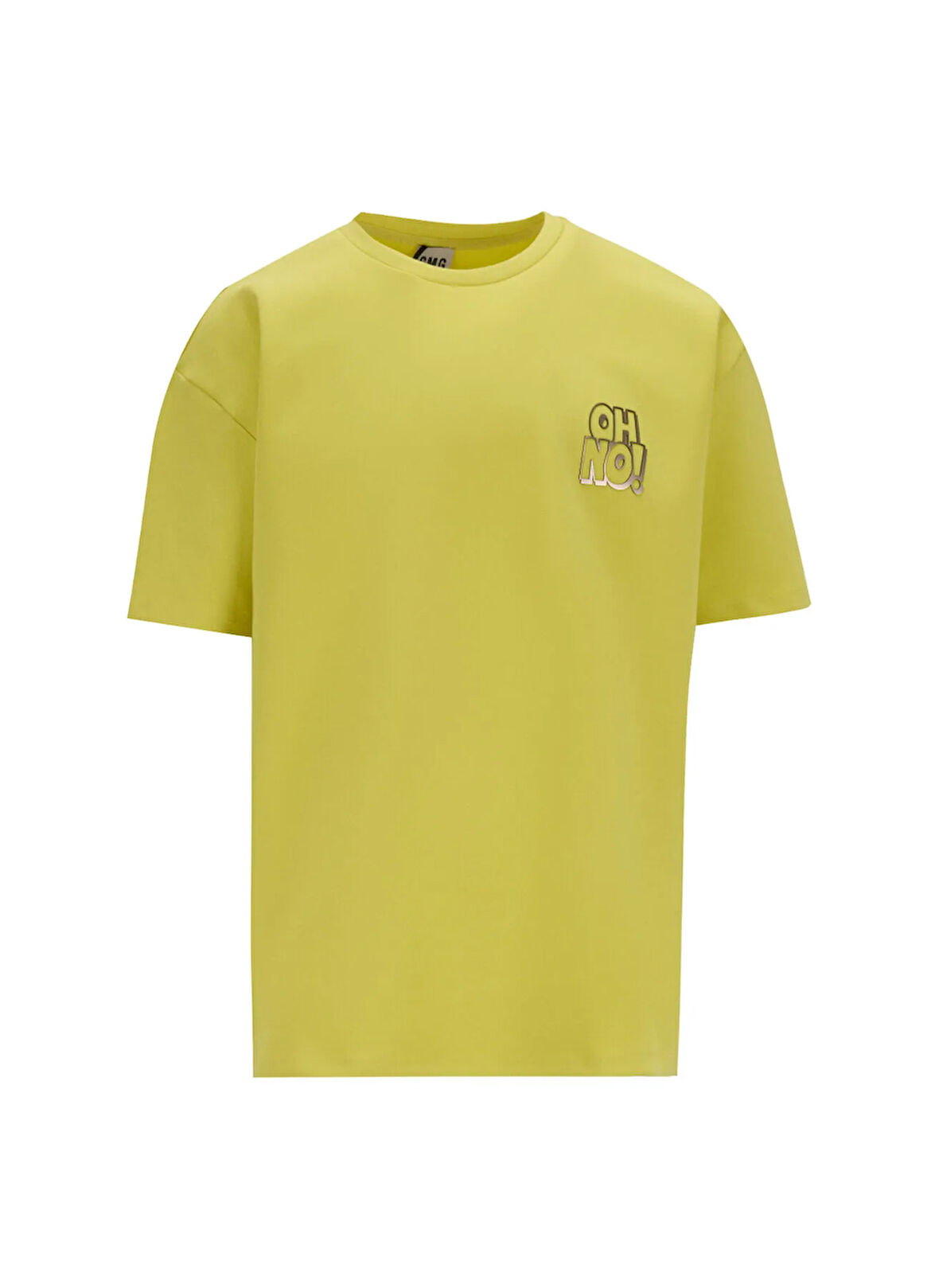 Gmg Fırenze Bisiklet Yaka Sarı Erkek T-Shirt GU25MSS03015
