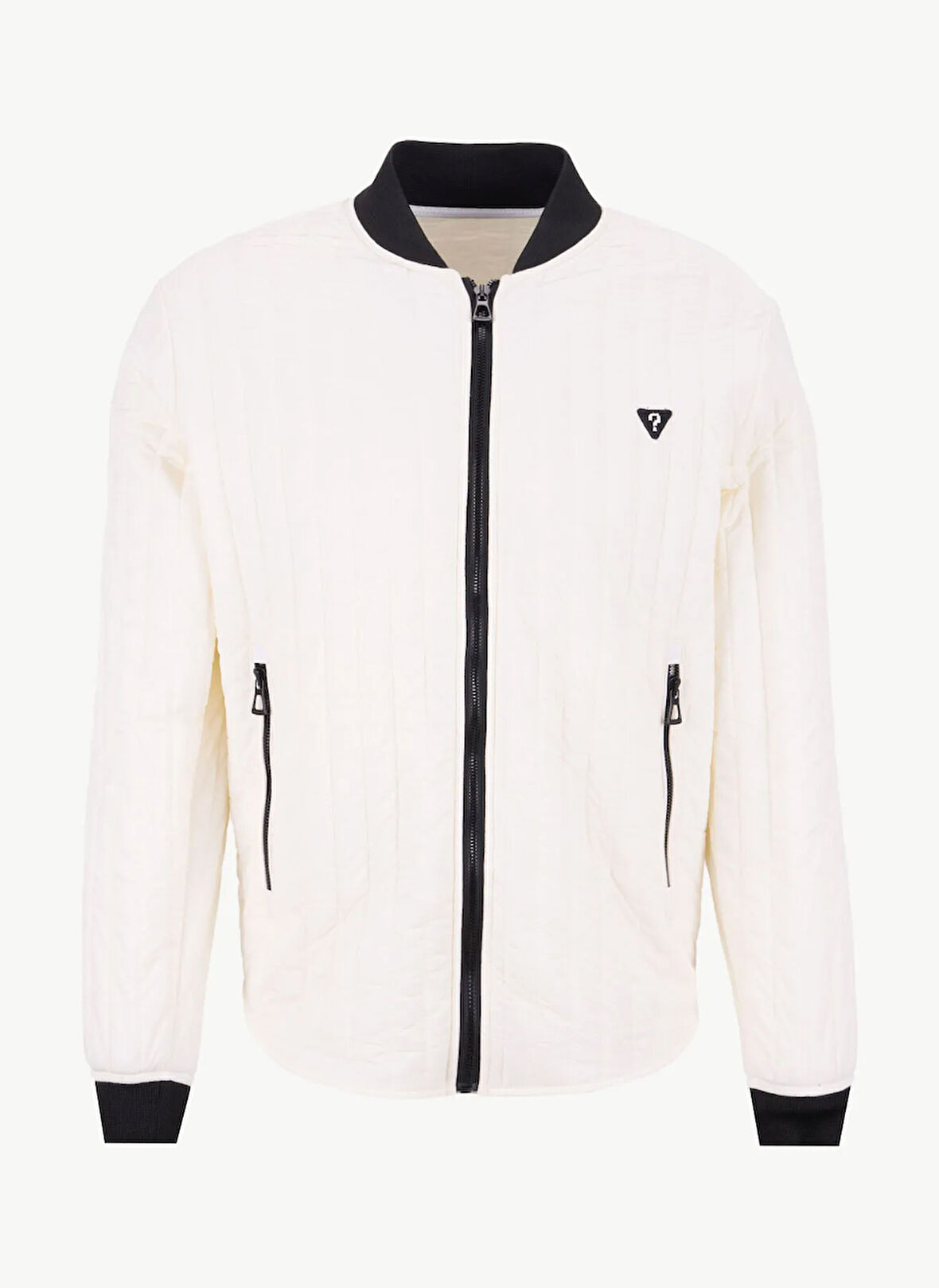 Ekru Erkek Bomber Yaka Regular Fit Mont GU25MSS05011