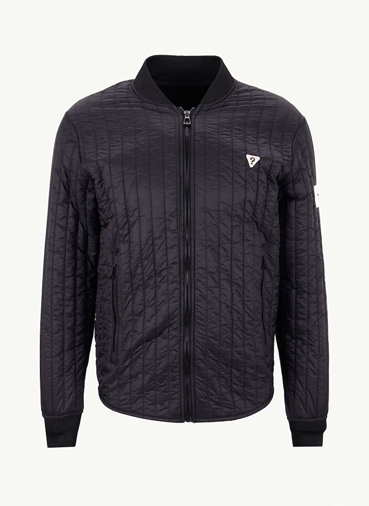 Siyah Erkek Bomber Yaka Regular Fit Mont GU25MSS05011