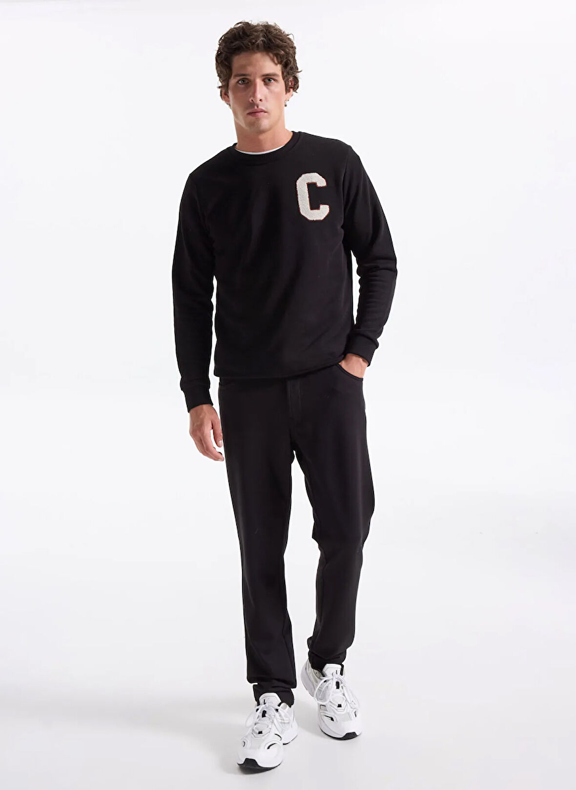 Gmg Fırenze Normal Bel Normal Paça Normal Siyah Erkek Pantolon GU25MFW01211