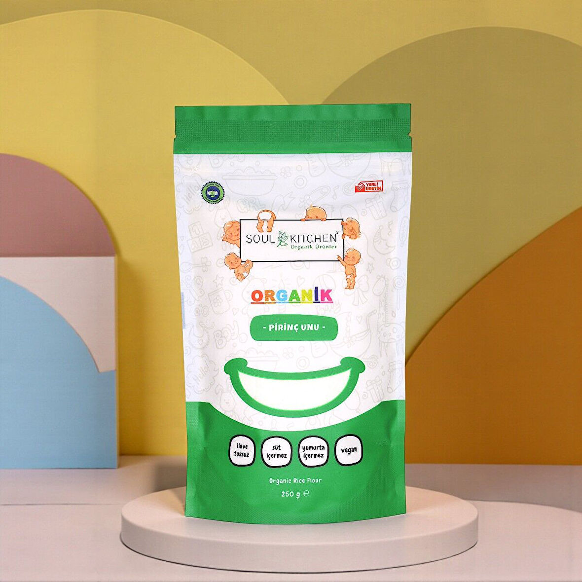Organik Pirinç Unu 250 g