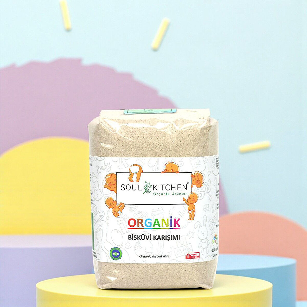 Organik Bisküvi Karışımı 250 g