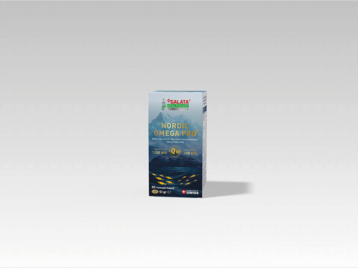NORDIC OMEGA PRO OMEGA3,KRİLL 30 KAPSÜL