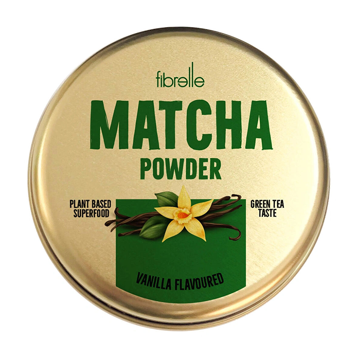 Fibrelle Matcha Vanilya 25 g ( Teneke Kutu )