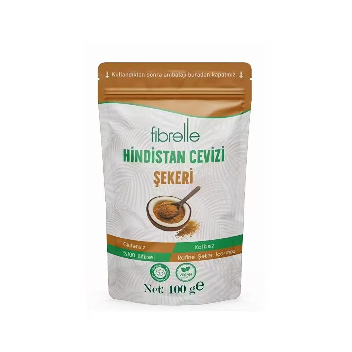 Fibrelle Hindistan Cevizi Şekeri 100 g