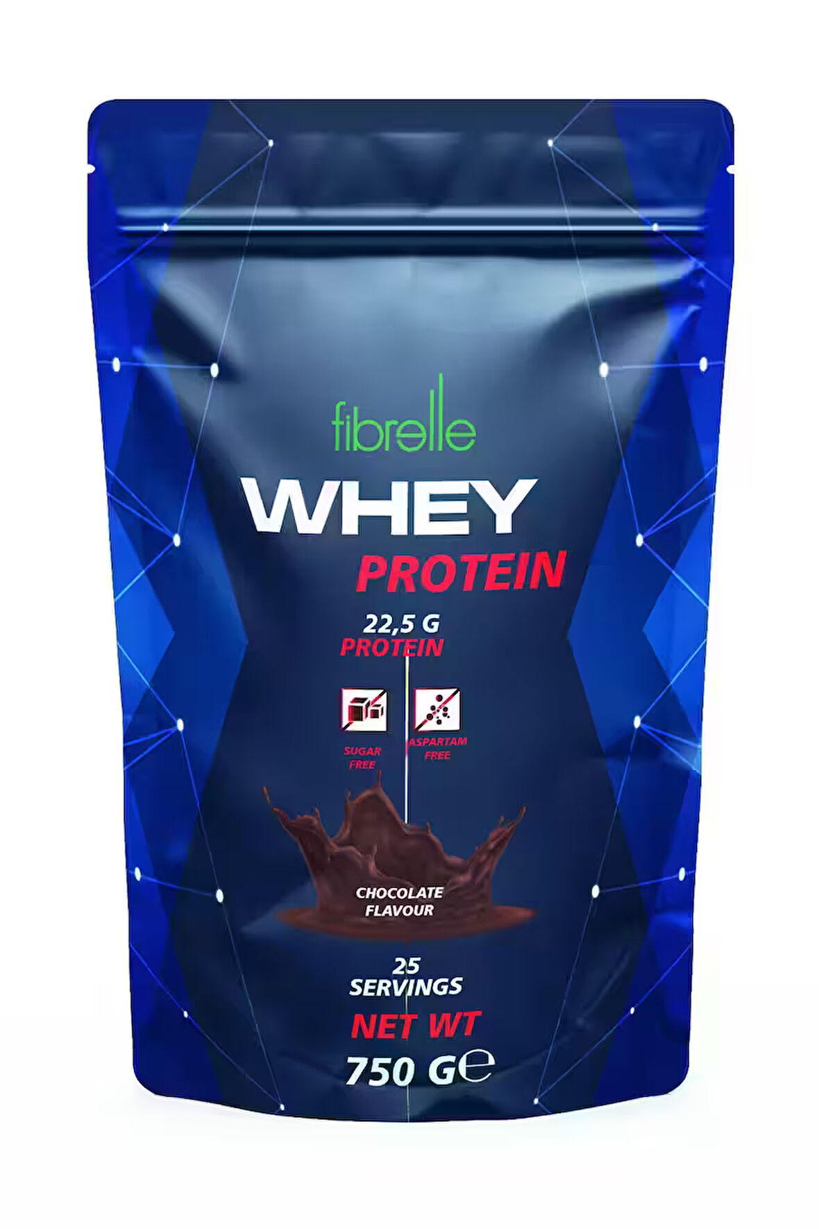 Fibrelle Whey Protein Çikolata 750 gr 