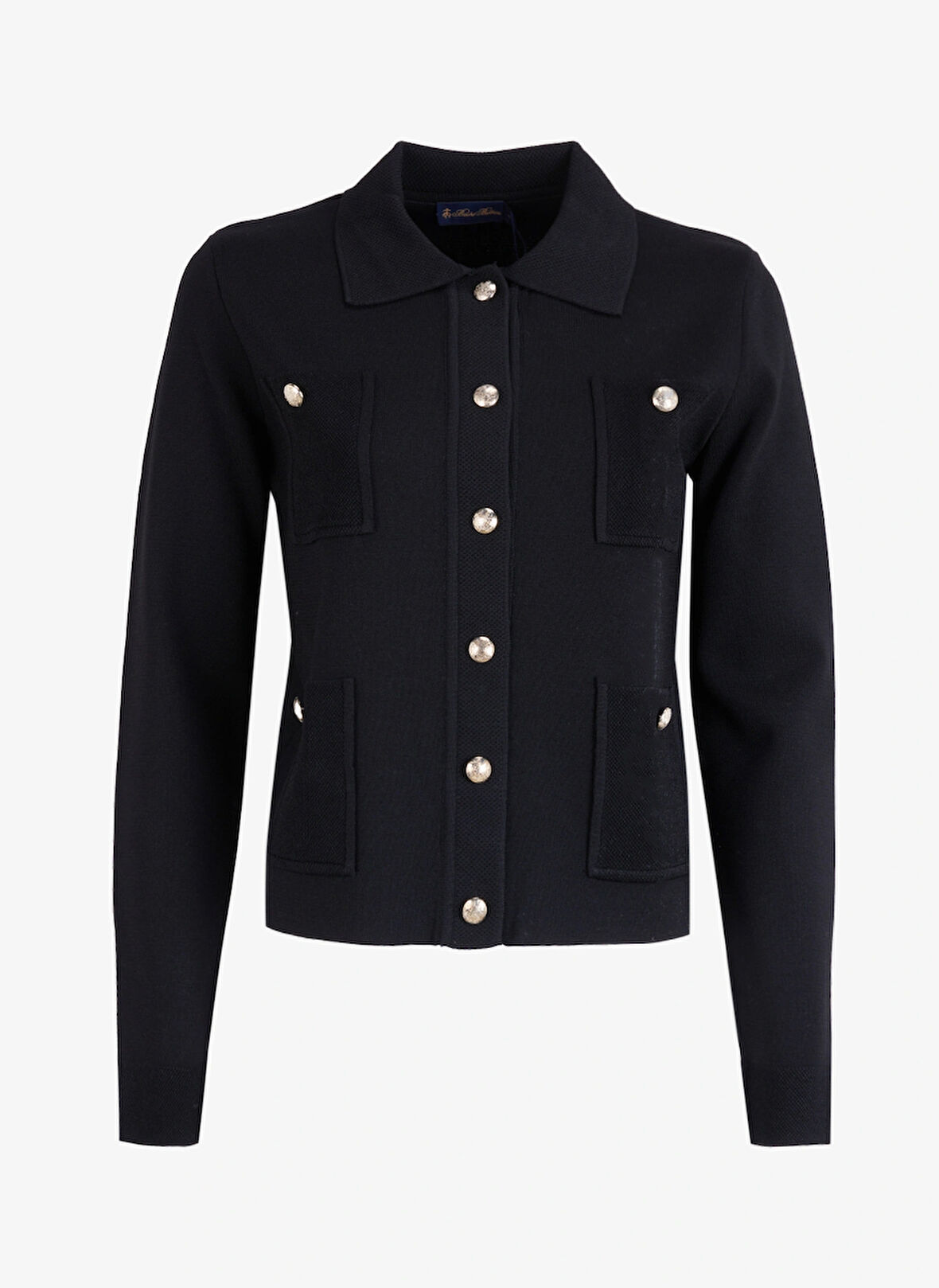 Brooks Brothers Normal Siyah Kadın Ceket BBFW24FKJ002
