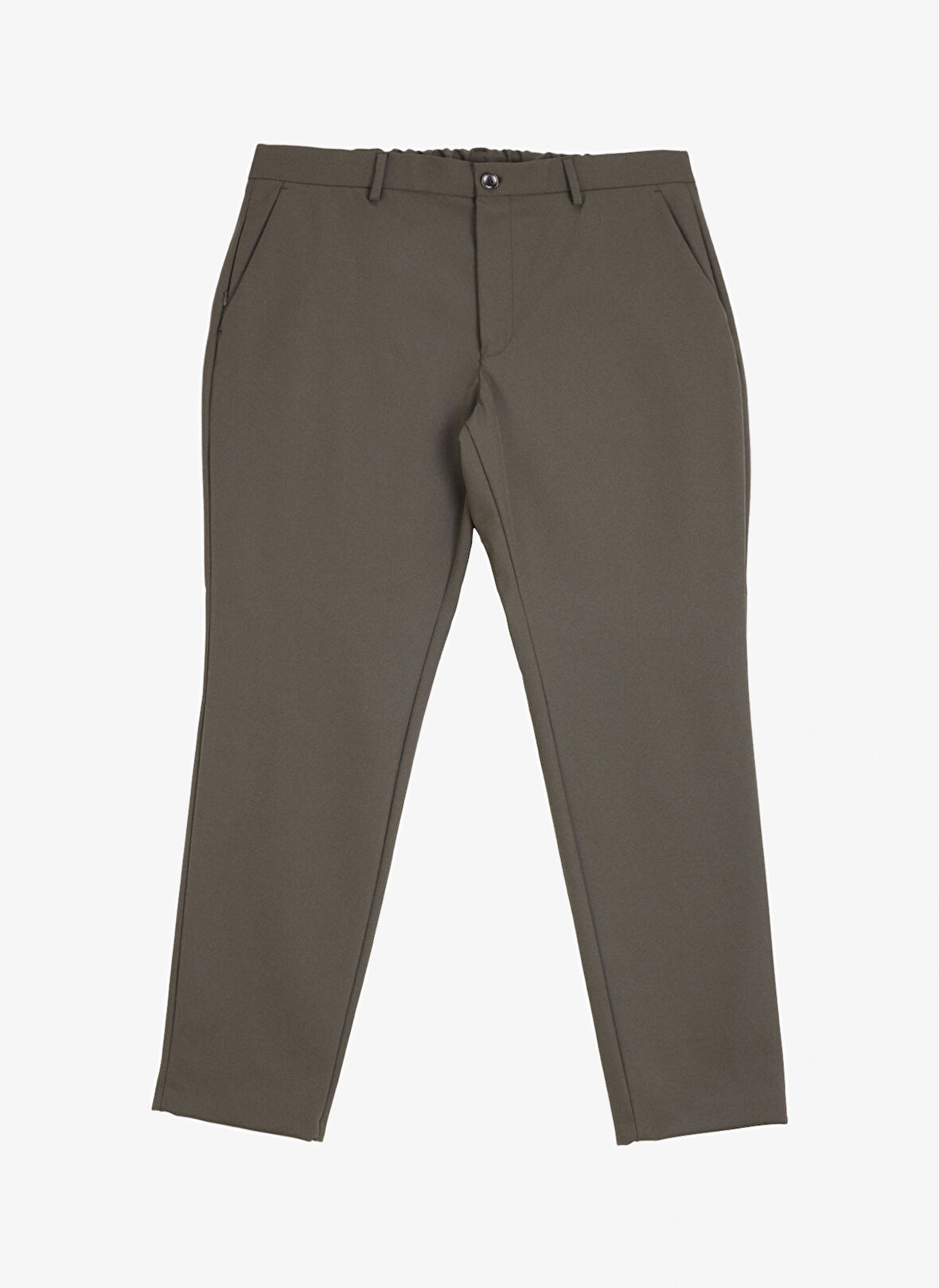 Brooks Brothers Normal Bel Normal Paça Standart Haki Erkek Pantolon BBFW24MPT017