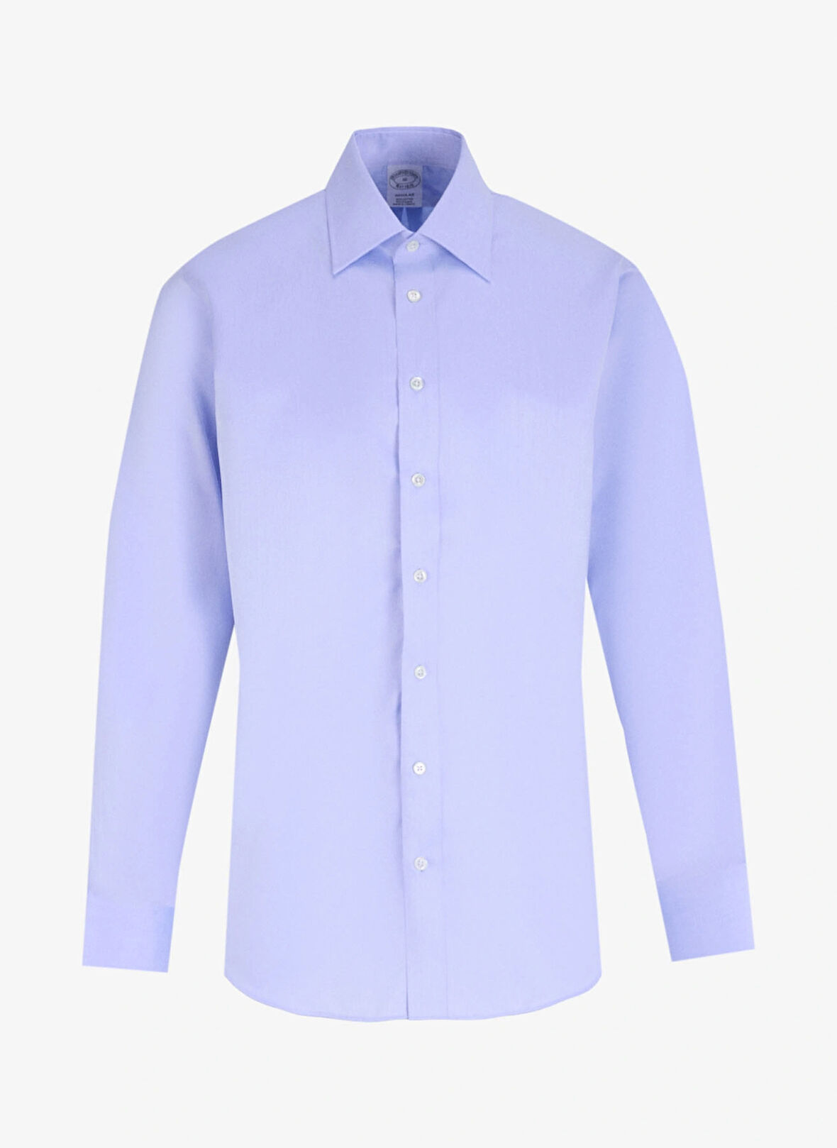 Brooks Brothers Regular Fit Klasik Yaka Mavi Erkek Gömlek BBFW24MSH008