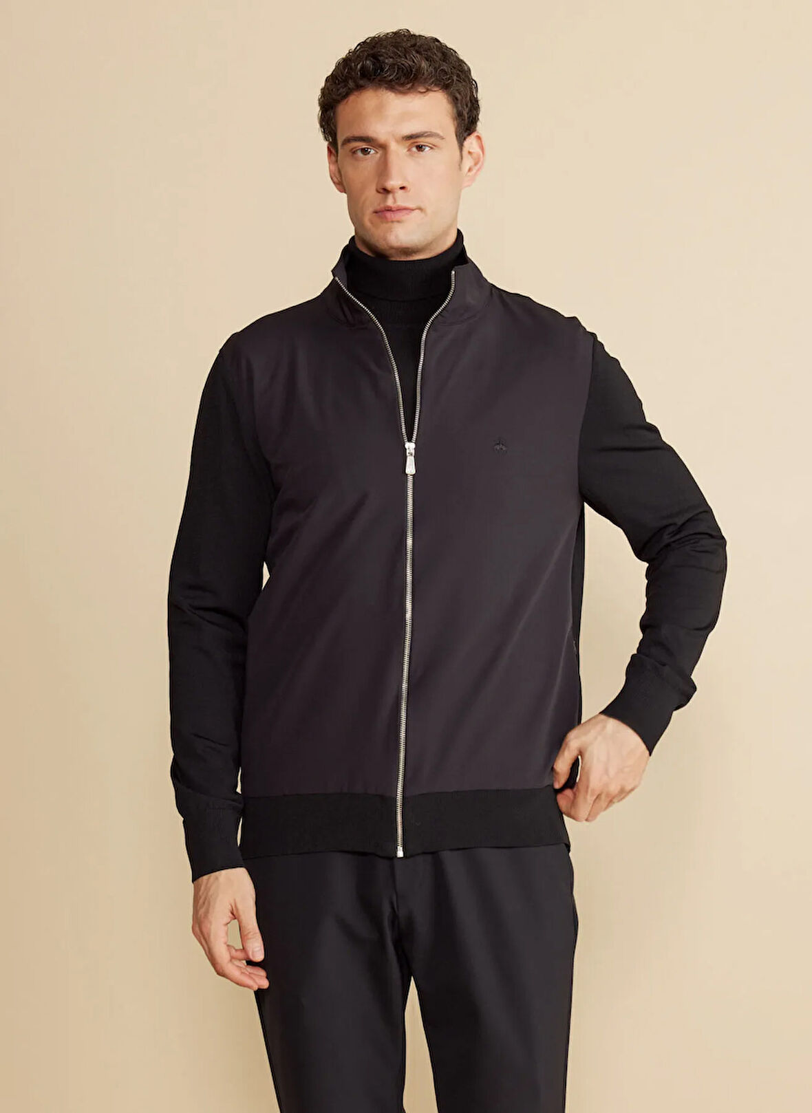 Brooks Brothers Siyah Erkek Mont BBSS25MKO001