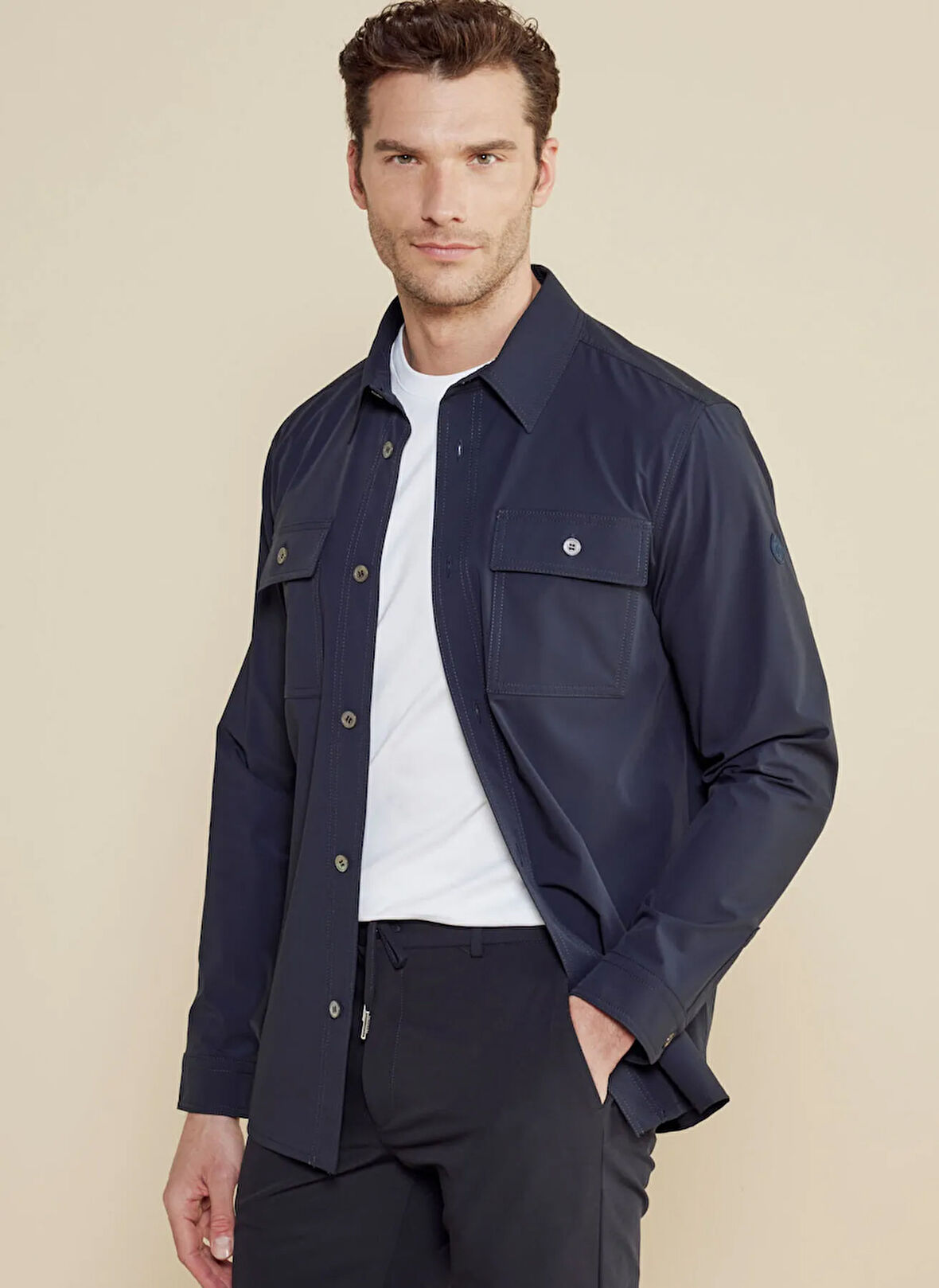 Brooks Brothers Standart Lacivert Erkek Ceket BBSS25MSH001