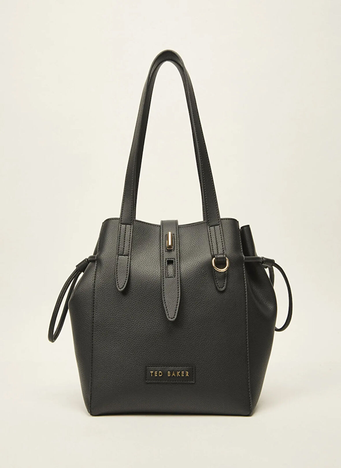 Siyah Kadın 22x28x16 cm Tote Çanta TBSS25FSB035