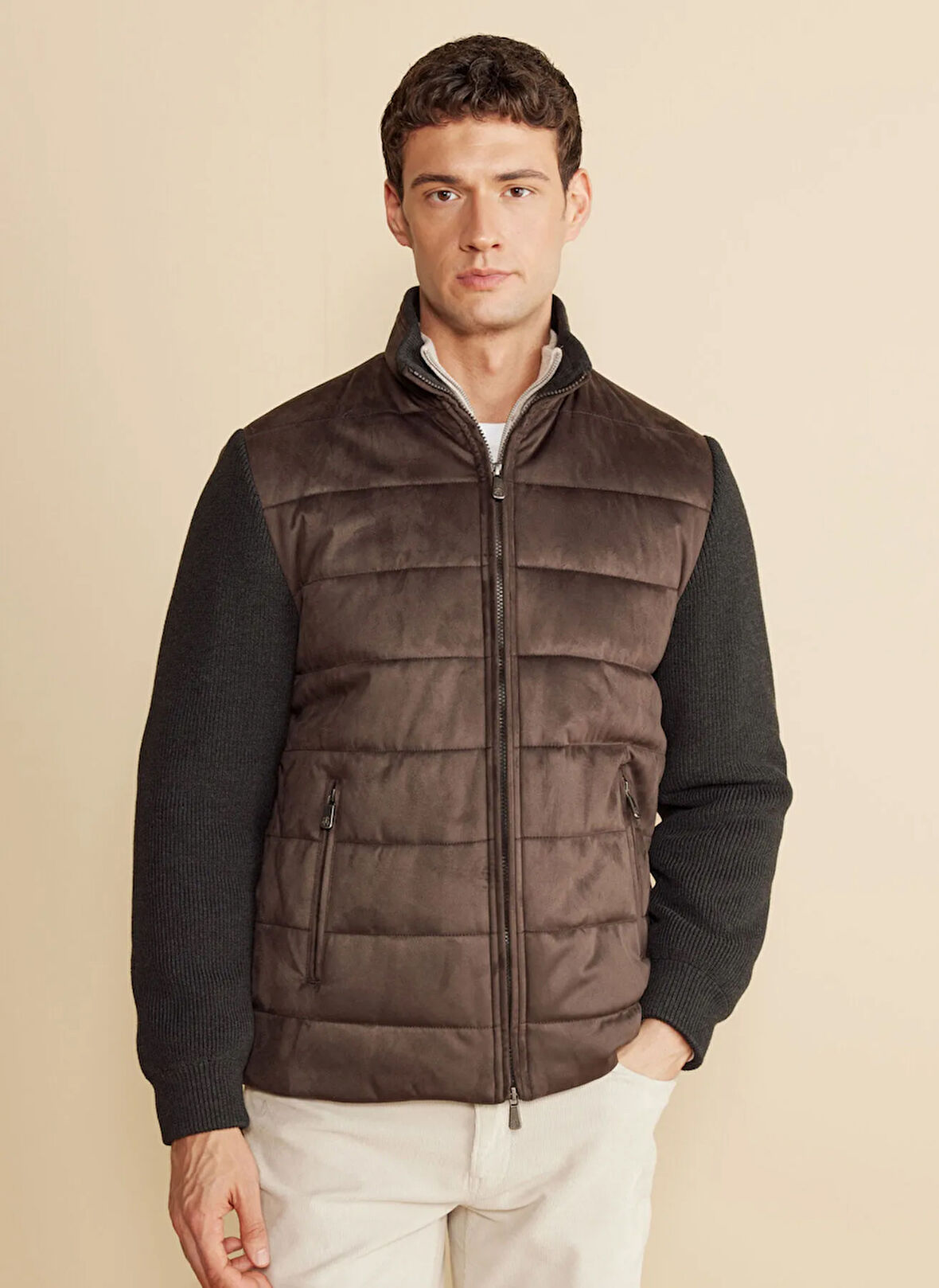 Brooks Brothers Kahve Erkek Mont BBFW25MJC015