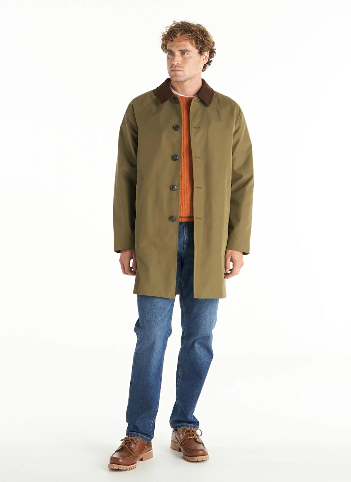 Ted Baker Haki Erkek Pardösü TBMROW1112