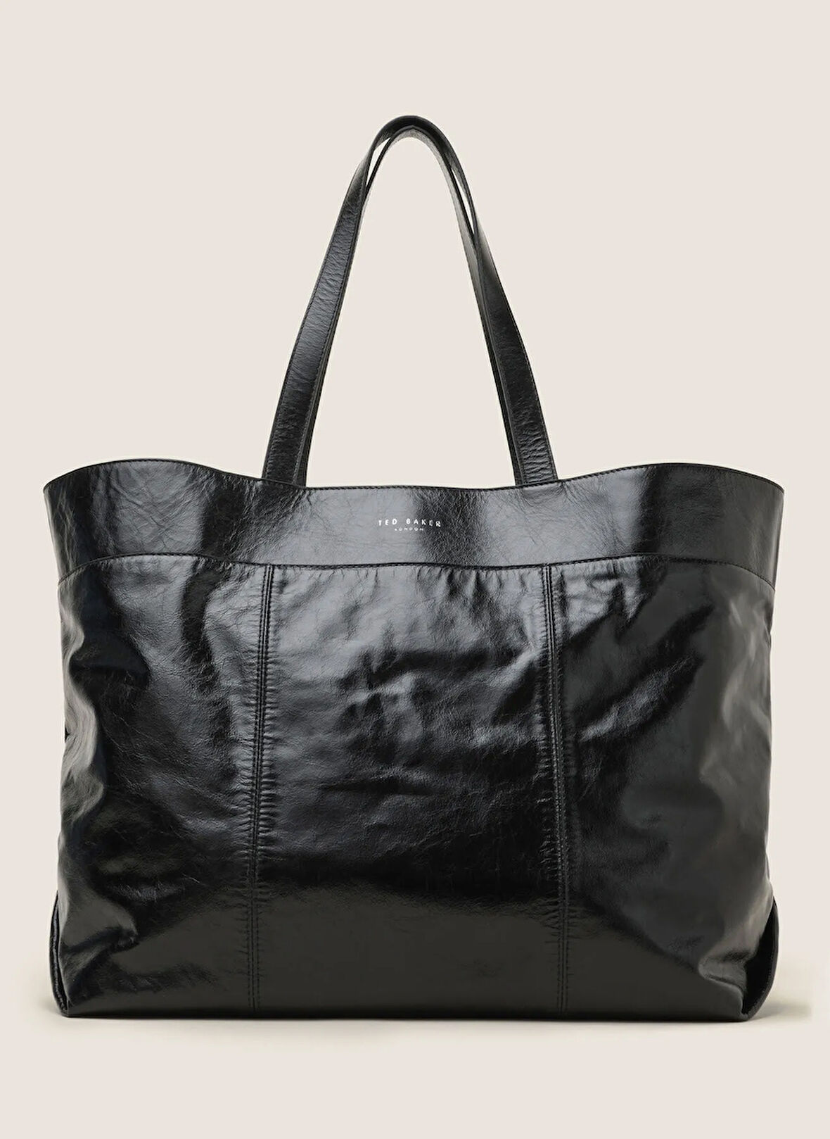 Ted Baker Deri Siyah Kadın Shopper Çanta 25FW348-1