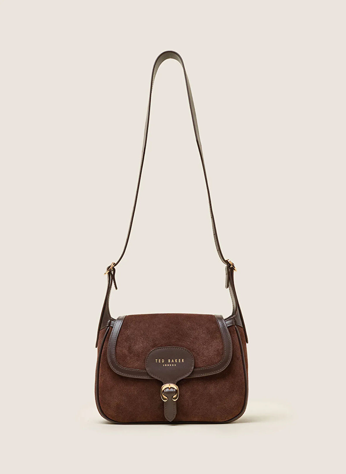 Ted Baker Deri Kahve Kadın Çapraz Çanta 9135