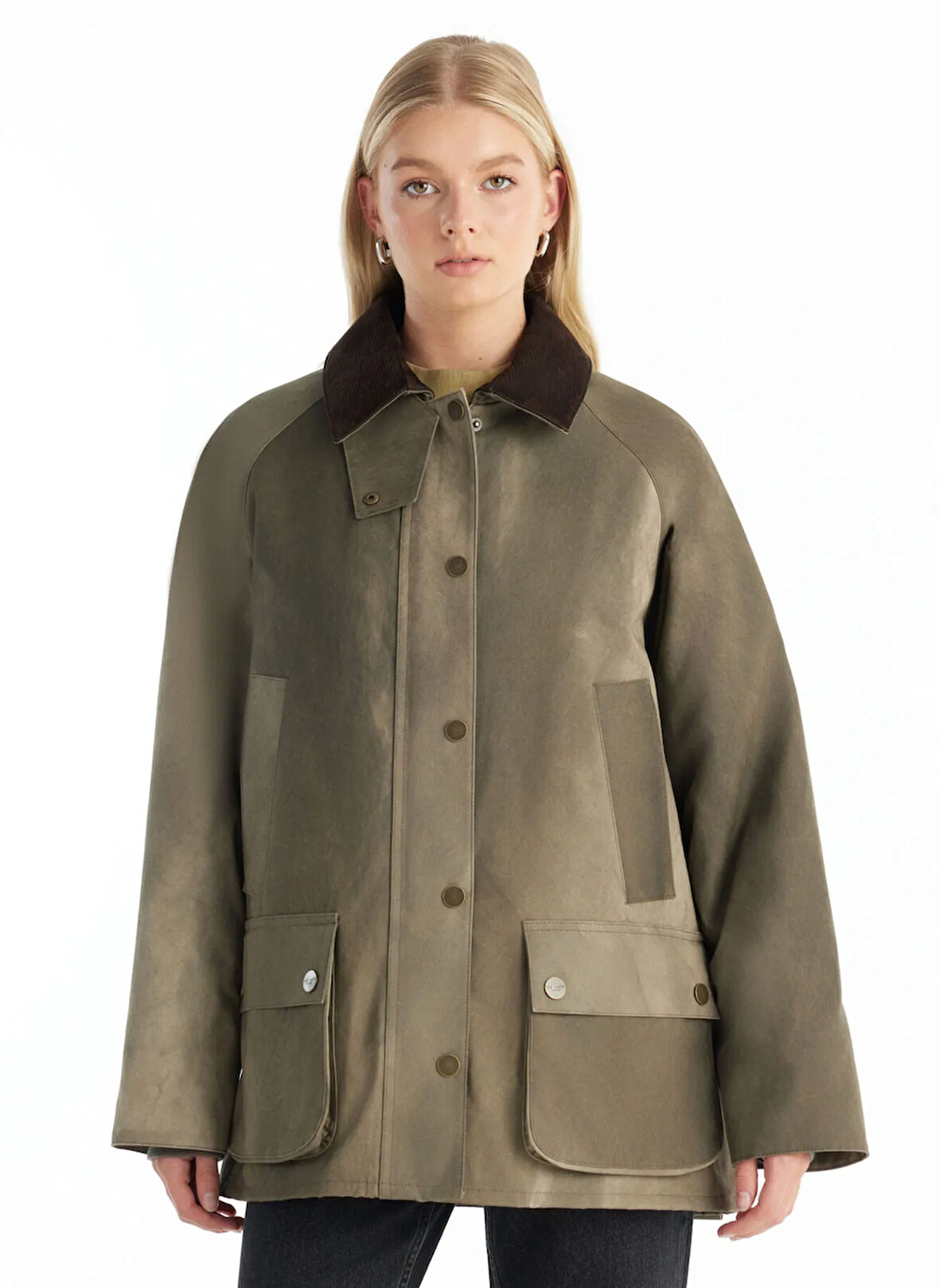 Ted Baker Haki Kadın Kaban TBWROW1019-2