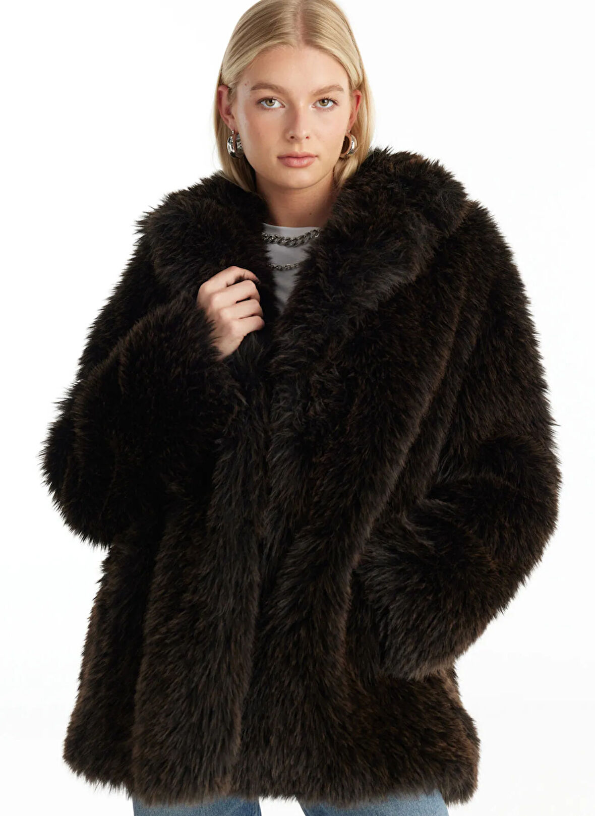 Ted Baker Koyu Kahve Kadın Kaban TBWROW1022