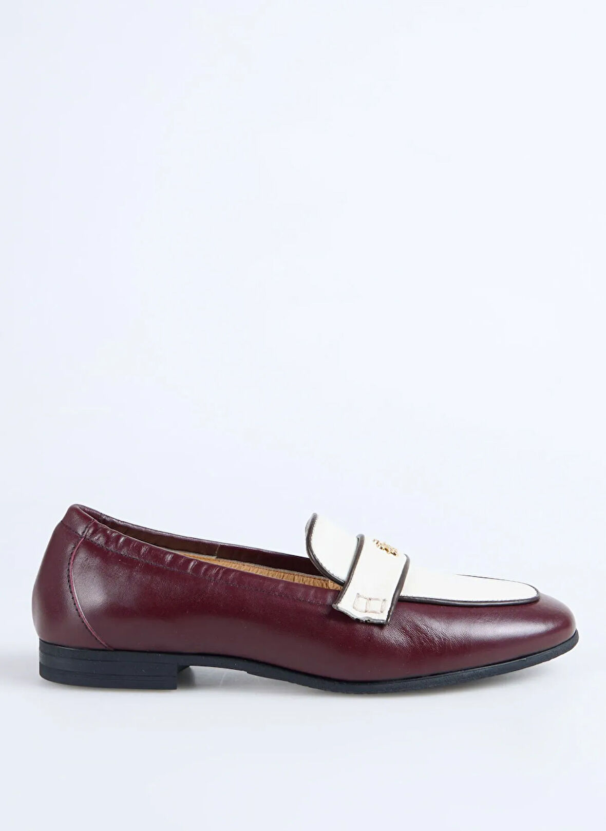 Ted Baker Bej - Bordo Kadın Loafer Z10122