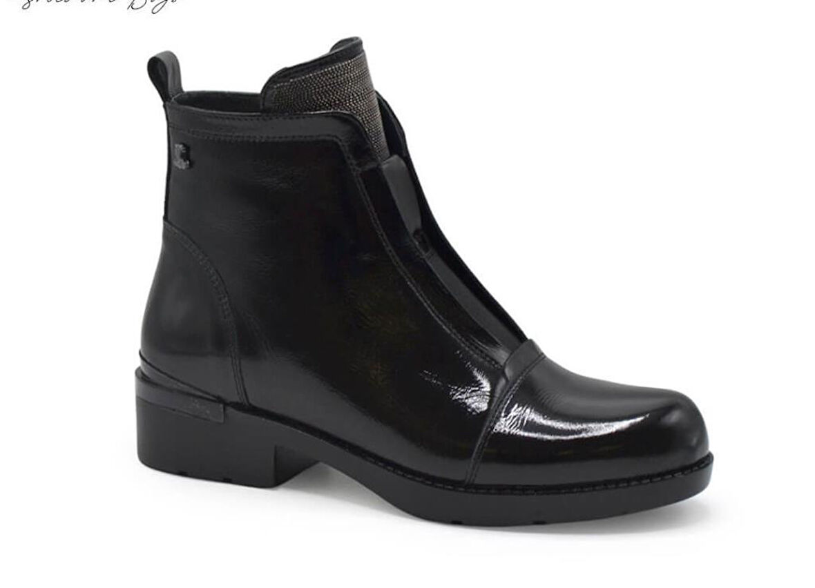 VENÜS 2154210K KALIN TOPUK FERMUARLI KADIN  DERİ BOT