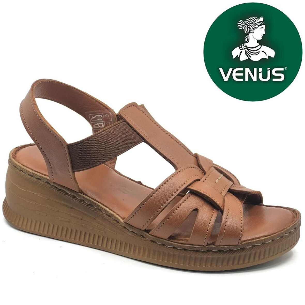 Venüs Tog Hakiki Deri Comfort Ortopedik Kadın Sandalet