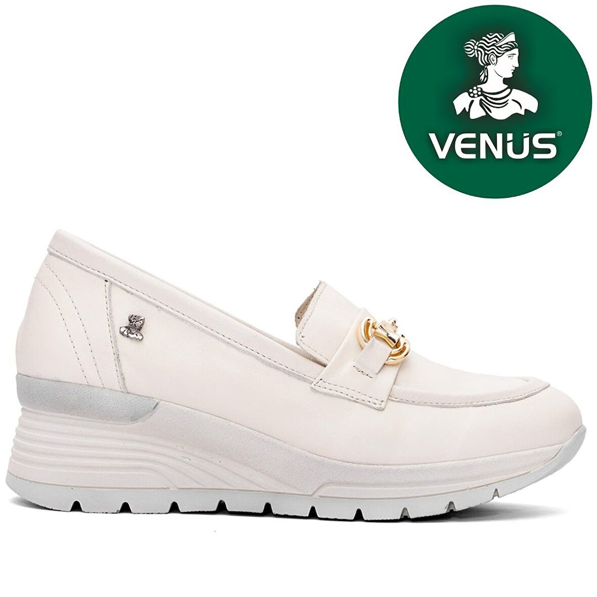 Venüs Hidra Hakiki Deri Ortopedik Oxford Kadın Aır-Flow Taban Klasik Ayakkabı