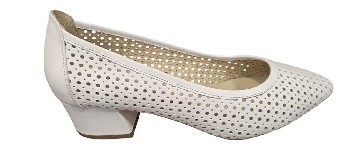 VENÜS 25461047Y TOPUKLU KADIN YAZLIK DERİ AYAKKABI