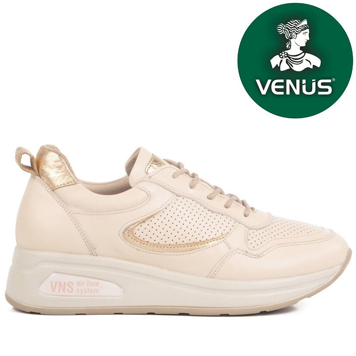 Venüs Jura Hakiki Deri Ortopedik Oxford Kadın Aır-Flow Taban Klasik Ayakkabı
