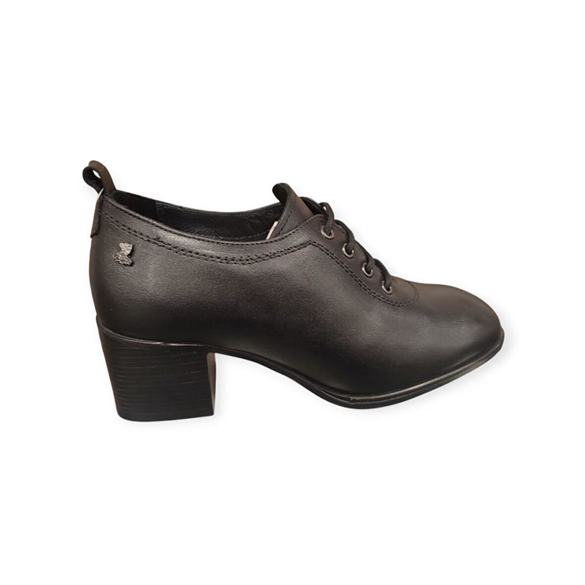 VENÜS 2512707K TOPUKLU BAĞCIKLI KLASİK DERİ KADIN AYAKKABI