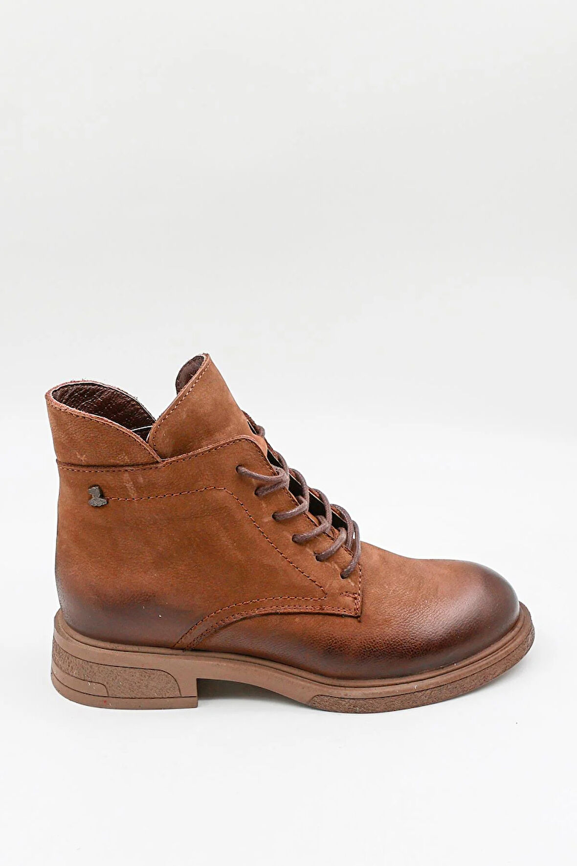 Venüs Kadın Bağcıklı Hakiki Deri Bot 2551020K - Vizon - 36