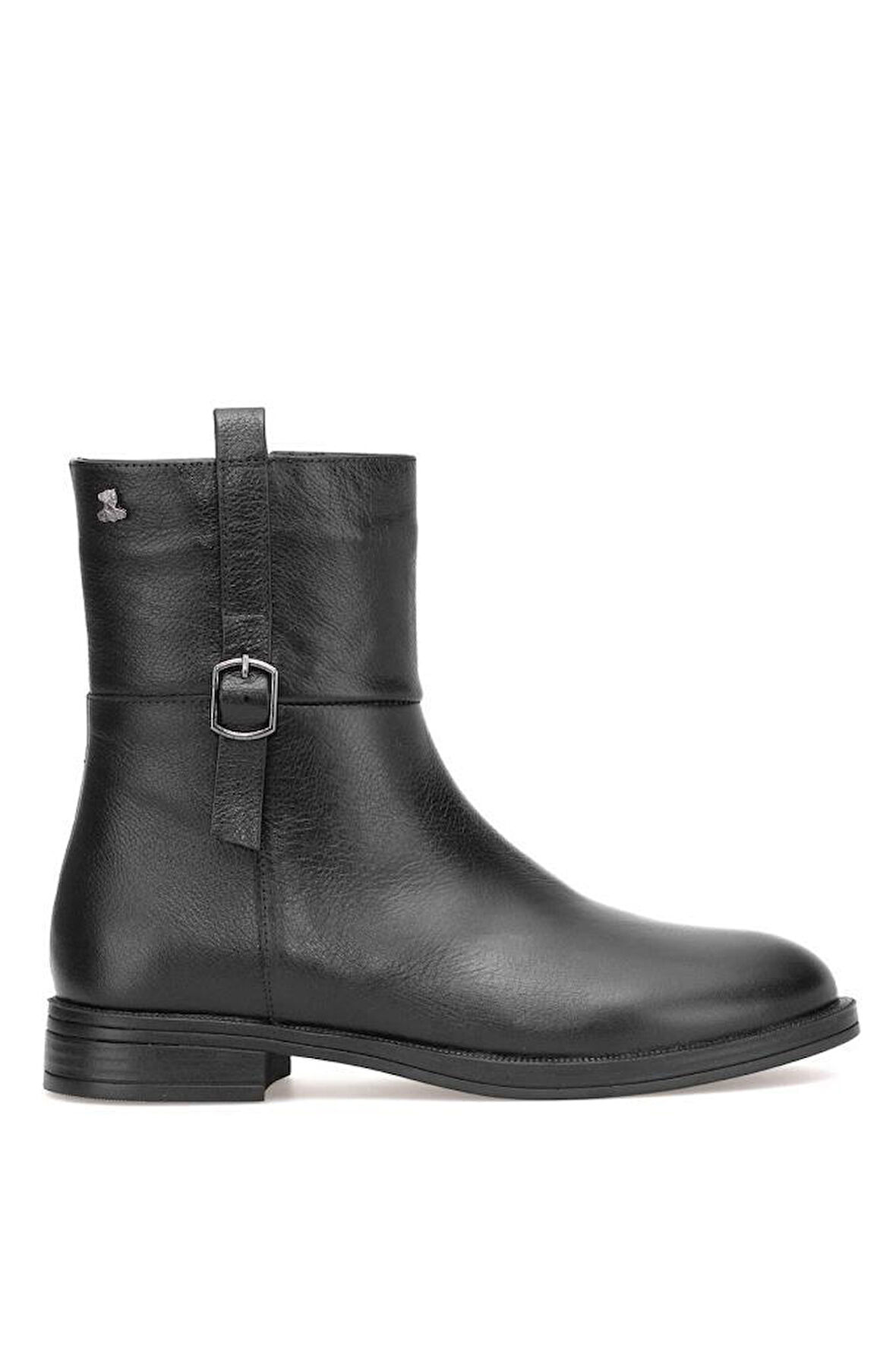 VENÜS 2552701K DÜZ TOPUK KLASİK DERİ KADIN BOT