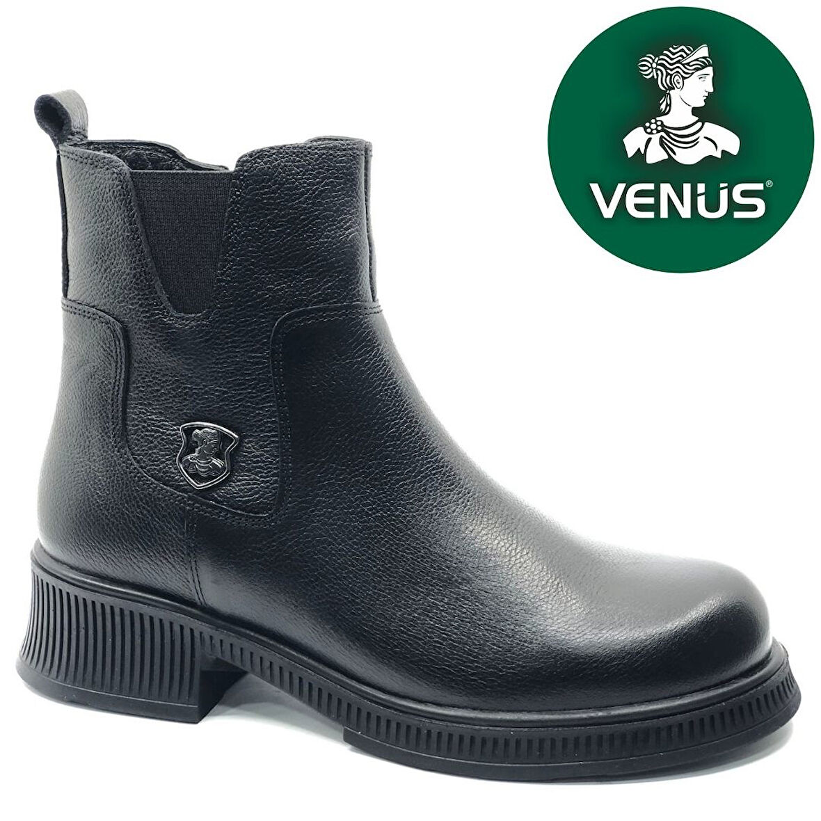 Venüs Nomen Hakiki Deri Kaymaz Taban Ortopedik Kadın Bot