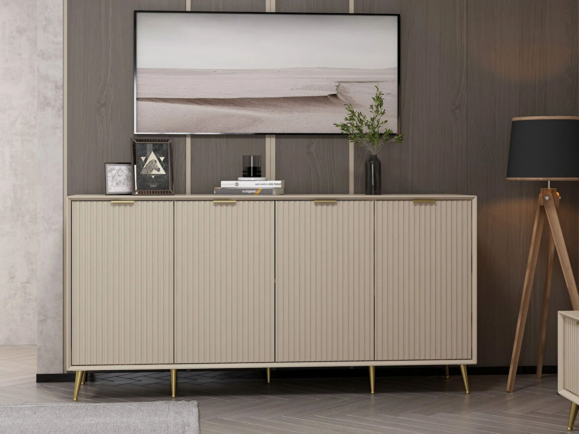 Kale Luxe Konsol 180cm - Kumtaşı