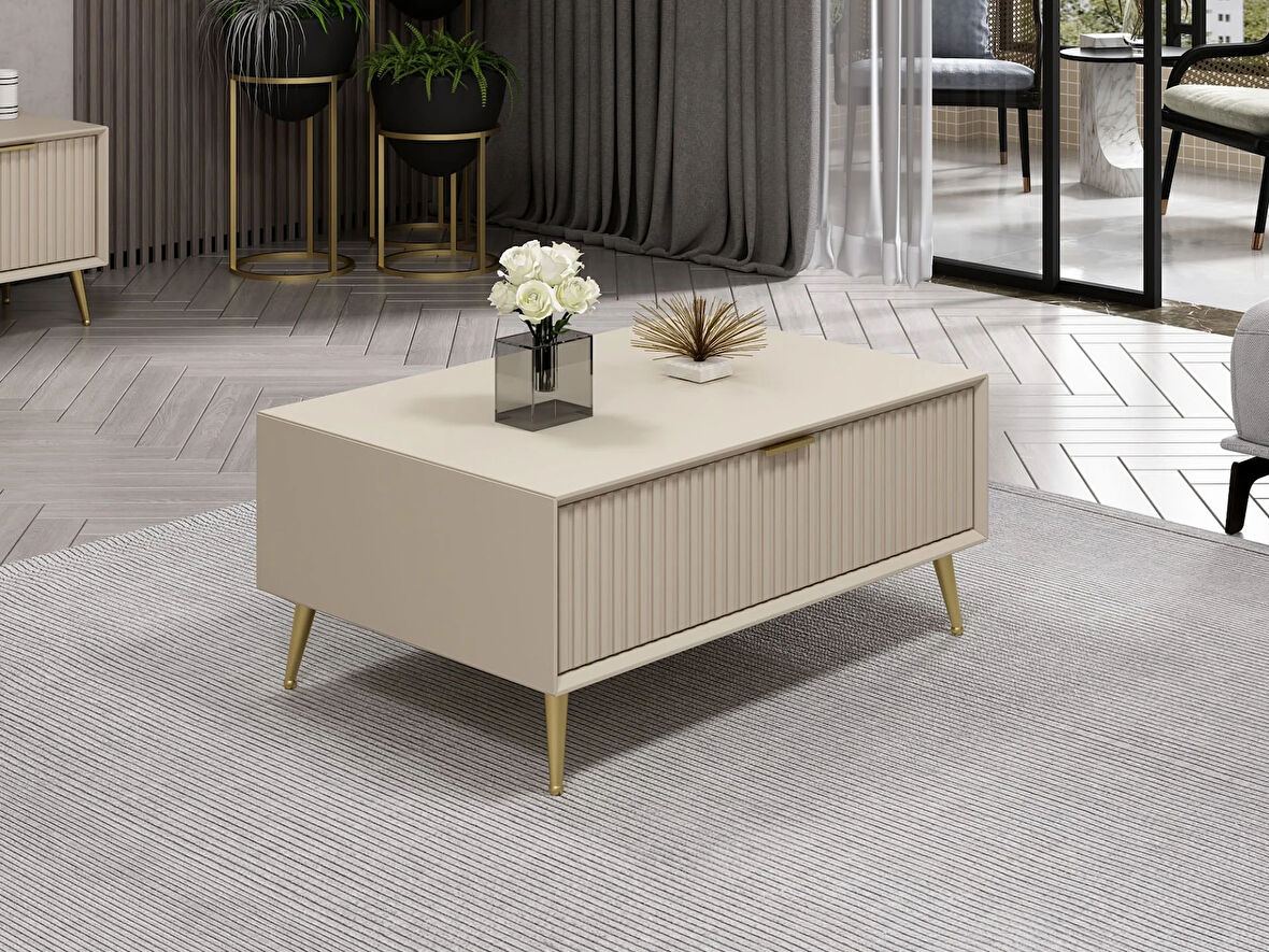 Kale Luxe Orta Sehpa - Kumtaşı