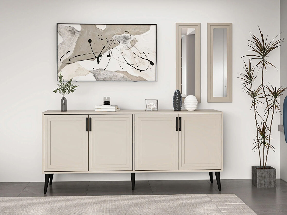 Prime Konsol & Ayna - Kumtaşı