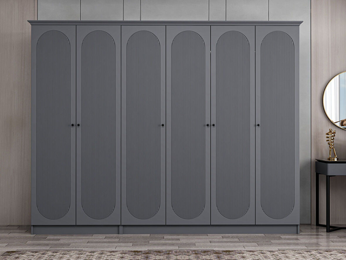 Kale 6 Kapak 2 Çek Dolap Antr - Mbrn Defne Antr 190CM