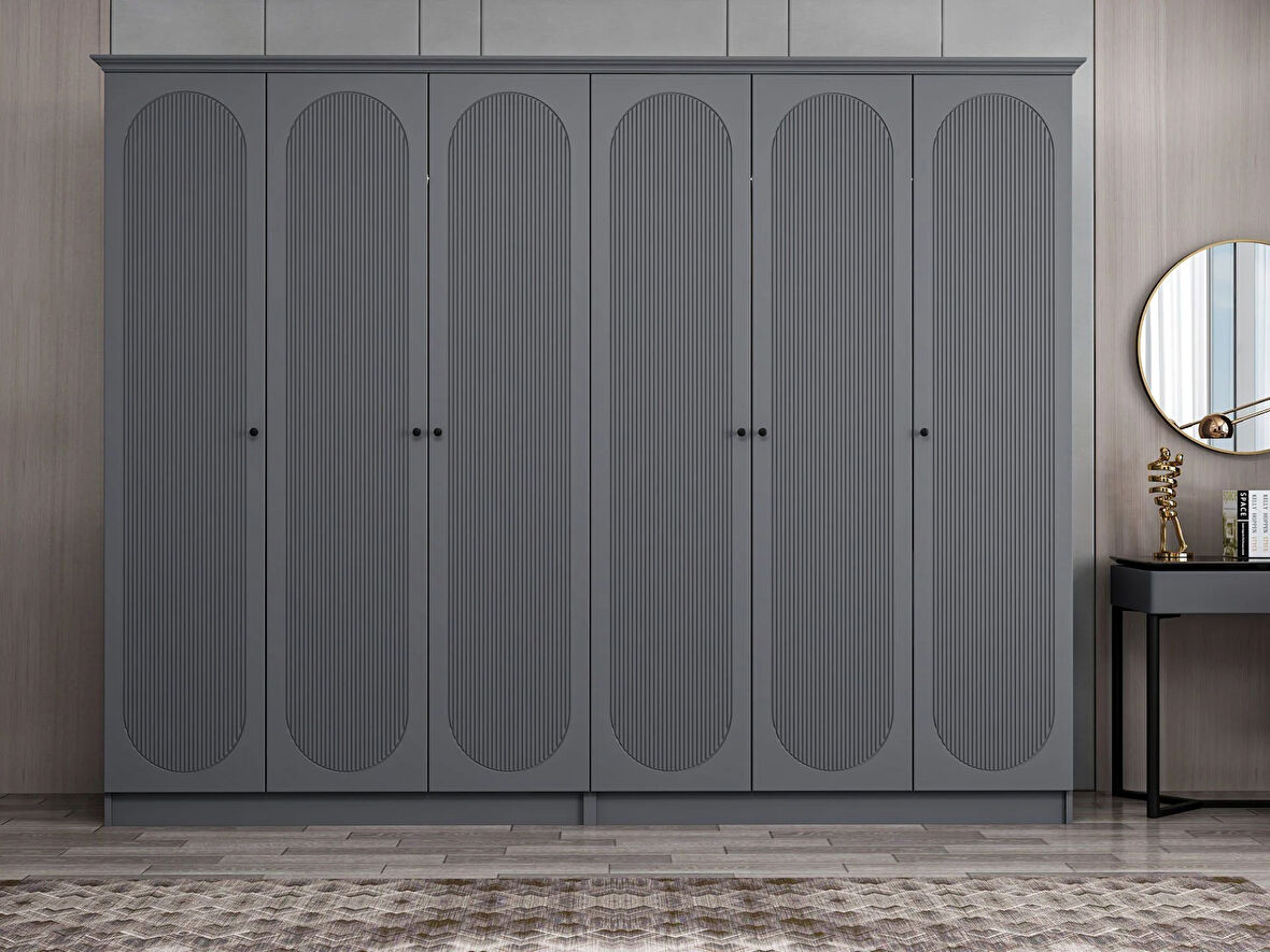 Kale 6 Kapak 4 Çek Dolap Antr - Mbrn Defne Antr 190CM