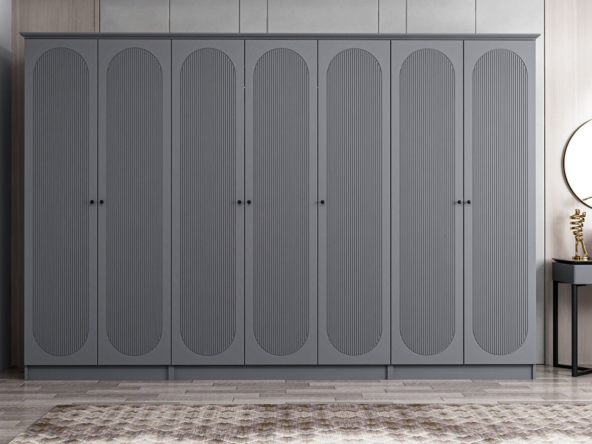 Kale 7 Kapak 2 Çek Dolap Antr - Mbrn Defne Antr 190CM