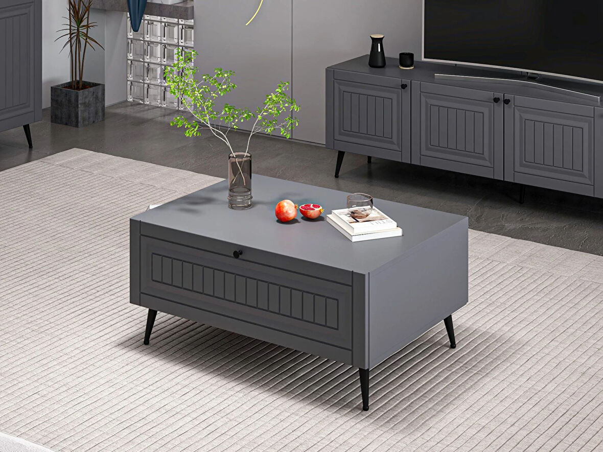 Minar Kale Orta Sehpa İlkbahar Antrasit/Antrasit