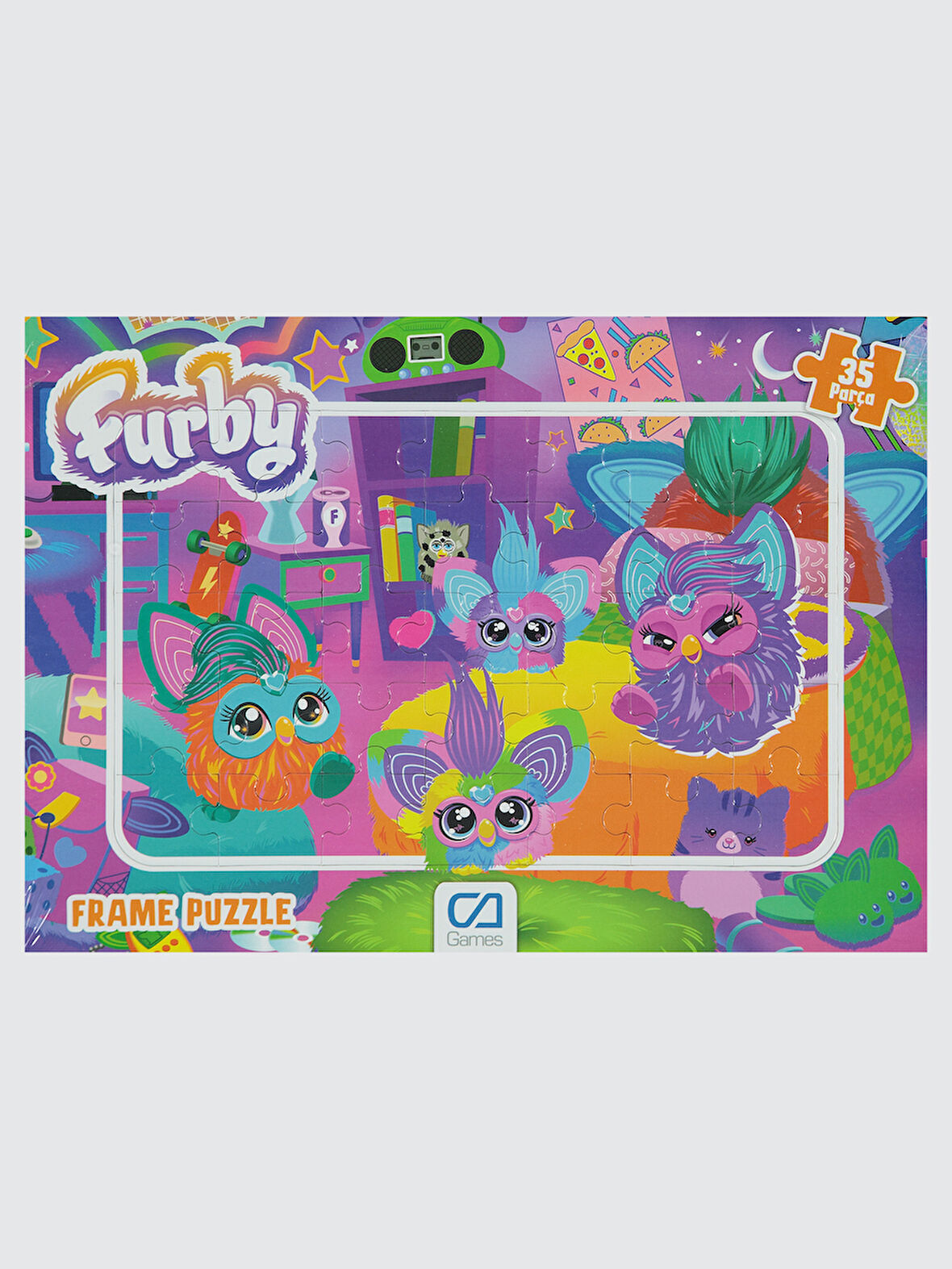 Furby Frame Puzzle 35 Parça 3+ Yaş