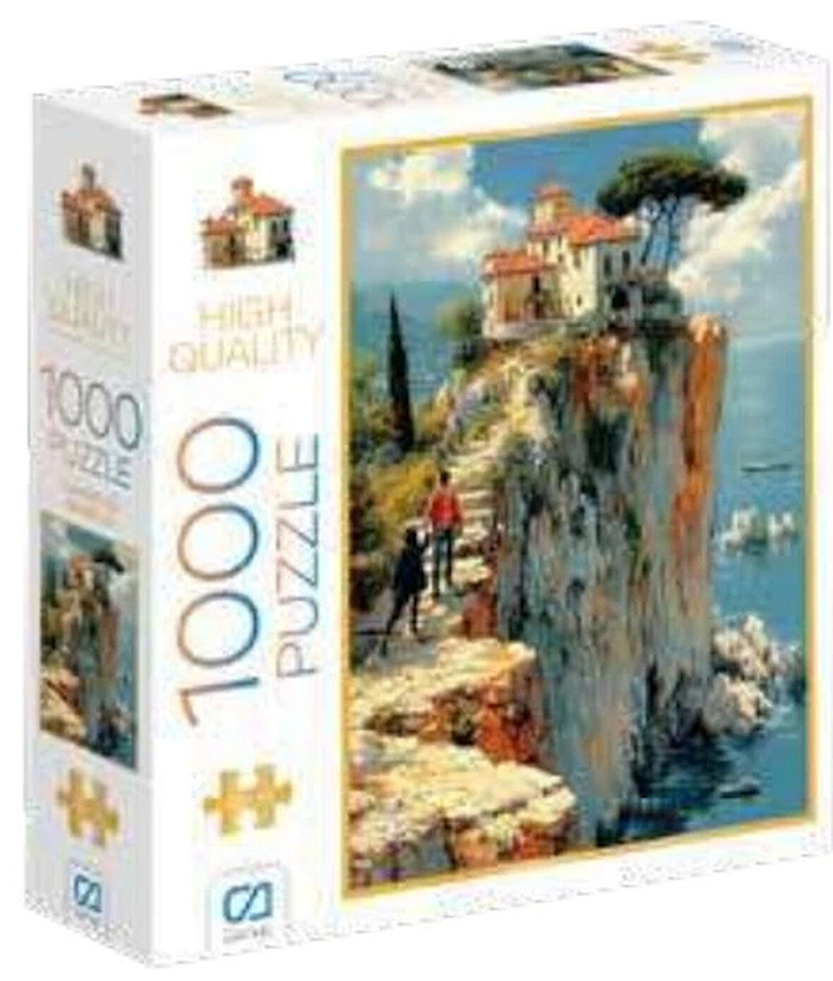 Tepedeki Ev Puzzle 1000
