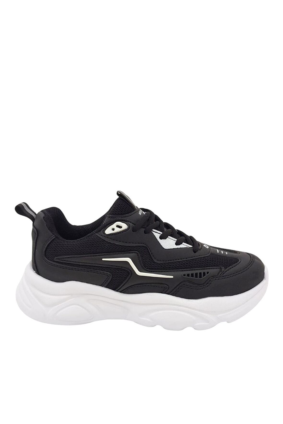 Solazer Kadın Bej  Ortopedik Taban fileli Sneaker Günlük Spor Ayakkabı 026