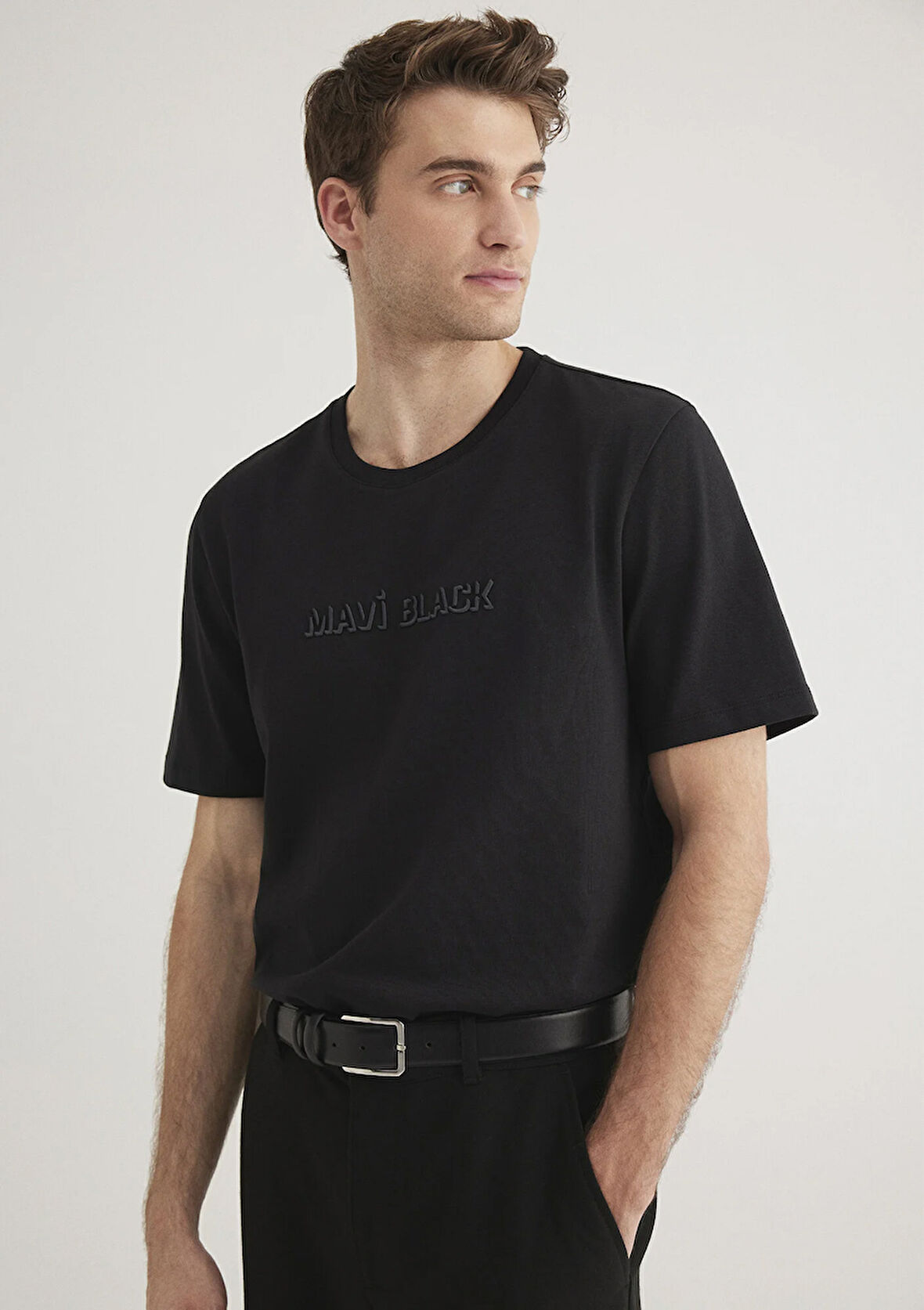 Mavi Black Baskılı Siyah Tişört 0612527-900