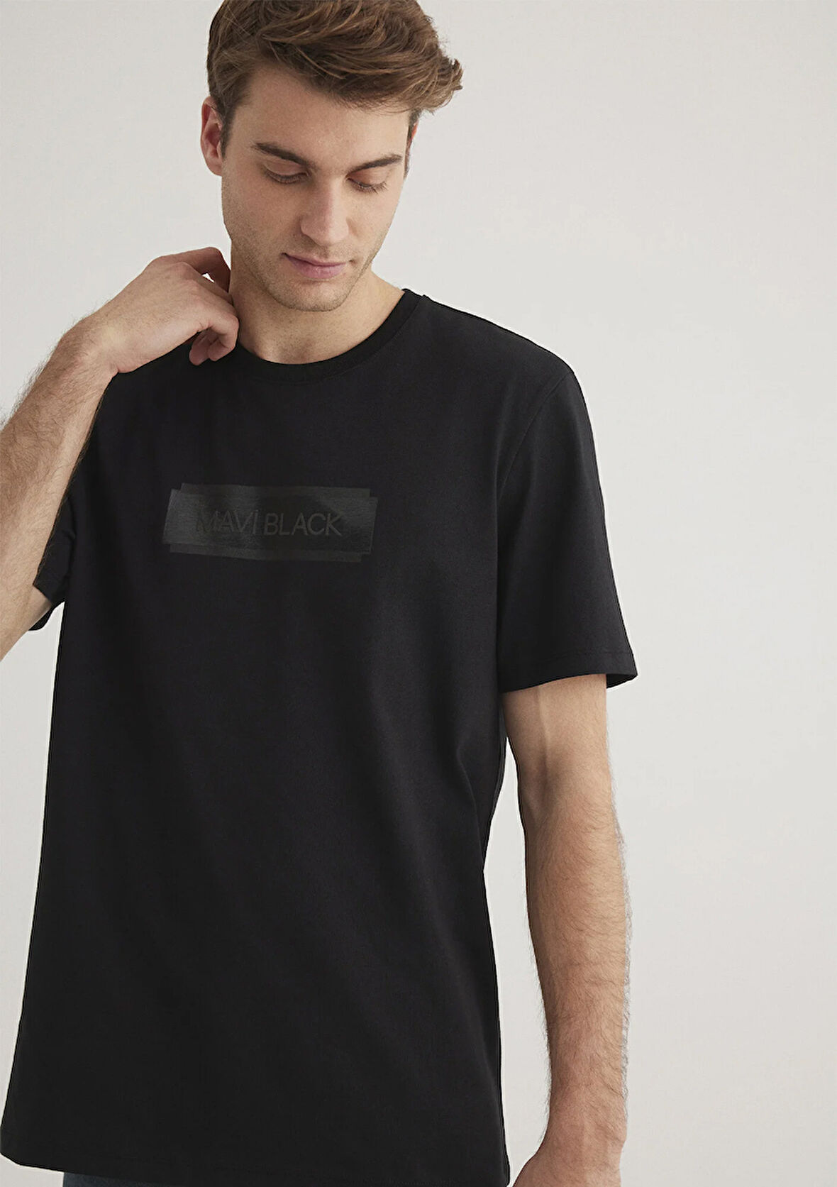 Mavi Black Baskılı Siyah Tişört 0612528-900