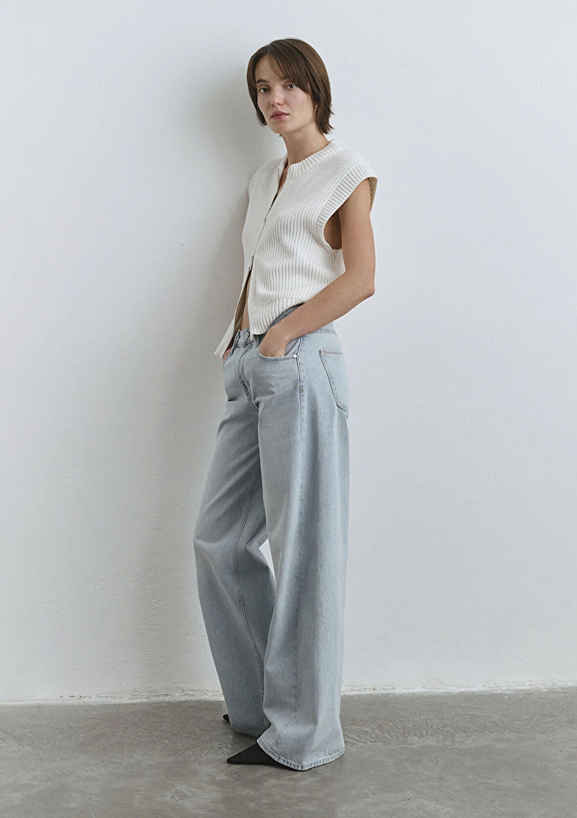 Siena Iconic Puslu Açık Mavi Jean Pantolon 1010763-89244