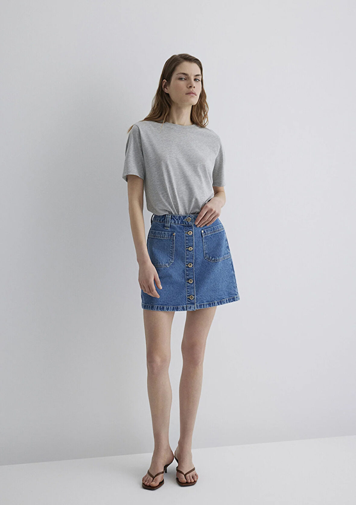 Silvana Gold Premium Indigo Mavisi Jean Etek 1310404-89219