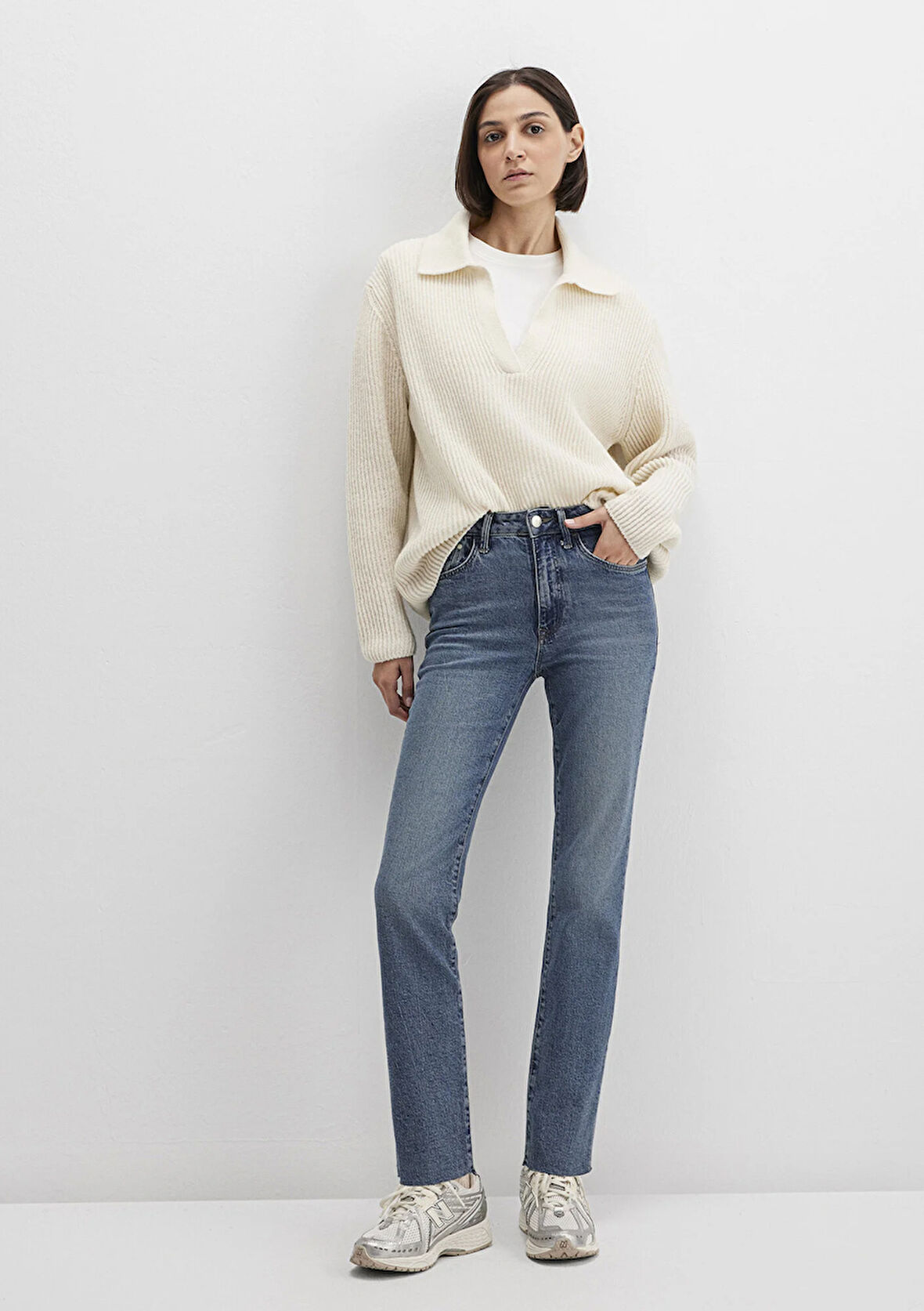 Vıola Koyu Mavi Jean Pantolon 101048-89176