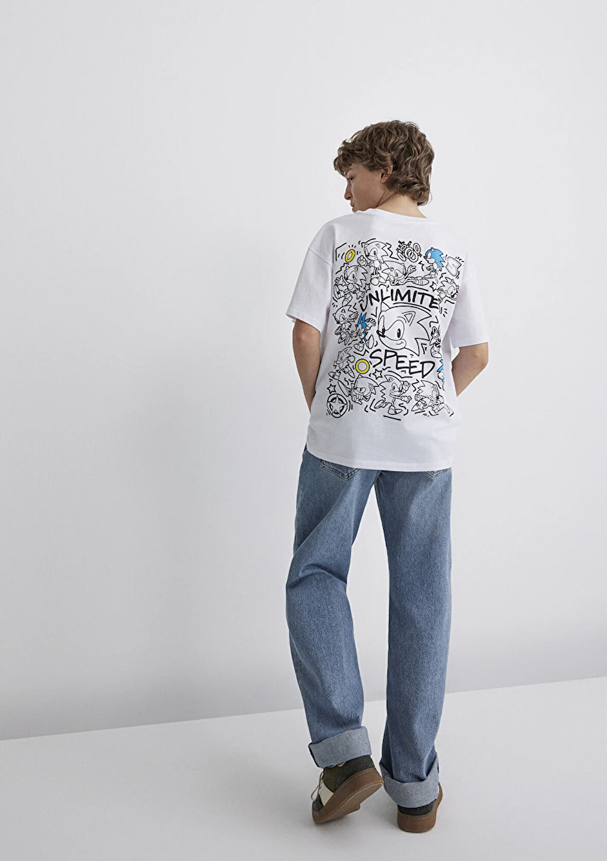 Sonic Baskılı Tişört 6610306-620