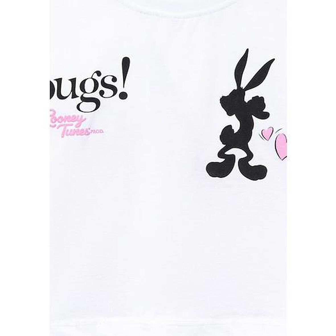 BUGS BUNNY BASKILI TİŞÖRT