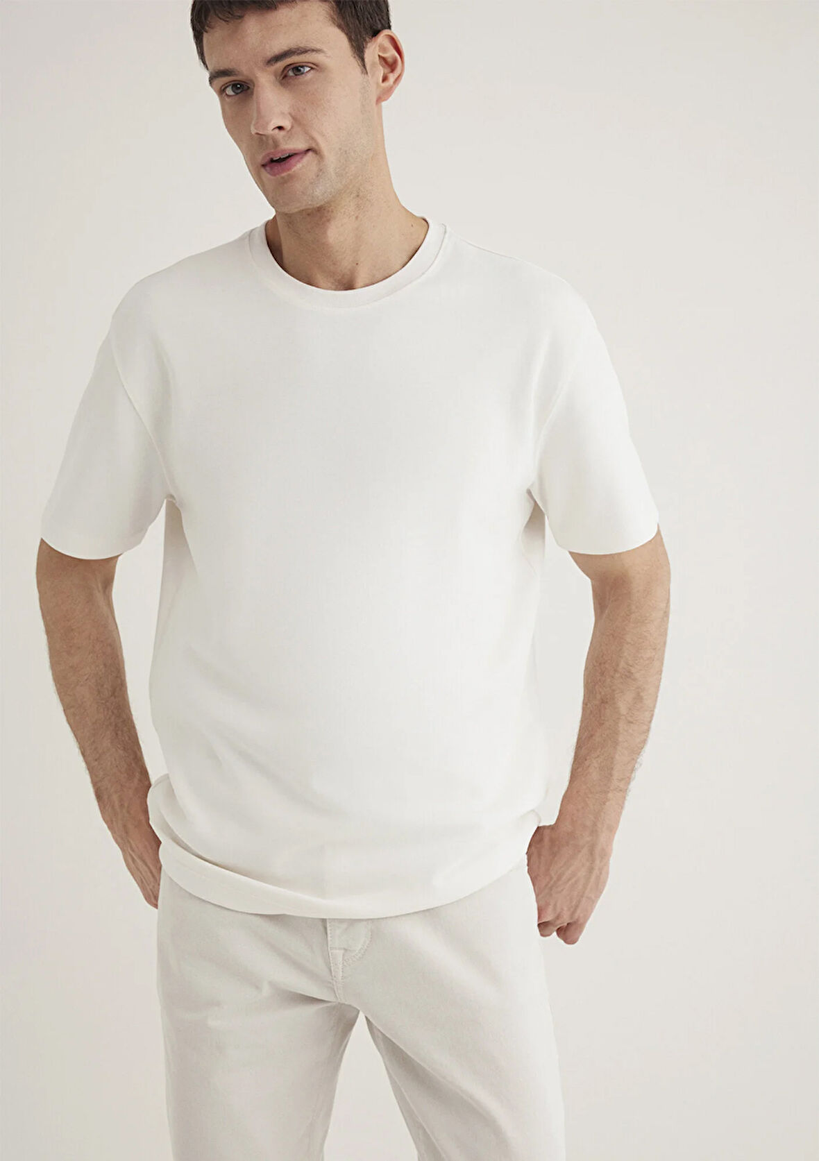 Ekru Tişört 0612731-70057